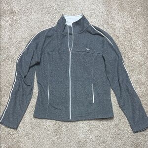 Athletic Works Women's Charcoal Zip-Up Jacket